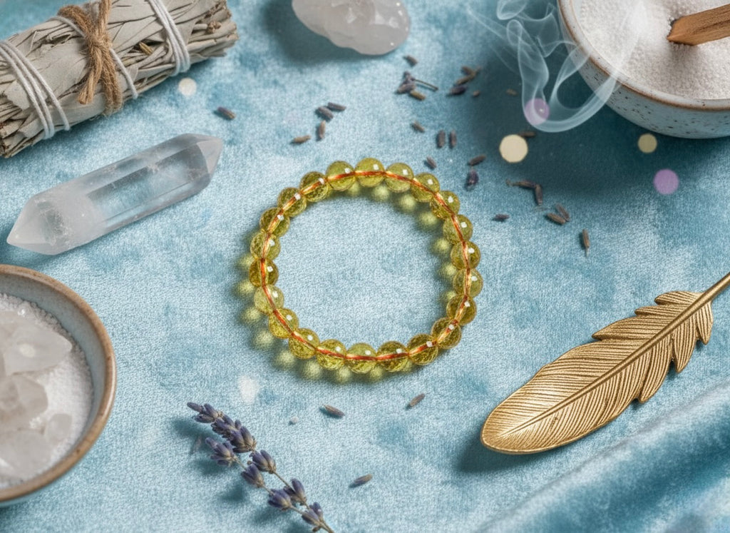 Citrine Bracelet - Crystal for Abundance & Confidence