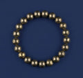 Natural Pyrite Bracelet – Pyrite Beaded Bracelet for Wealth, Success & Protection