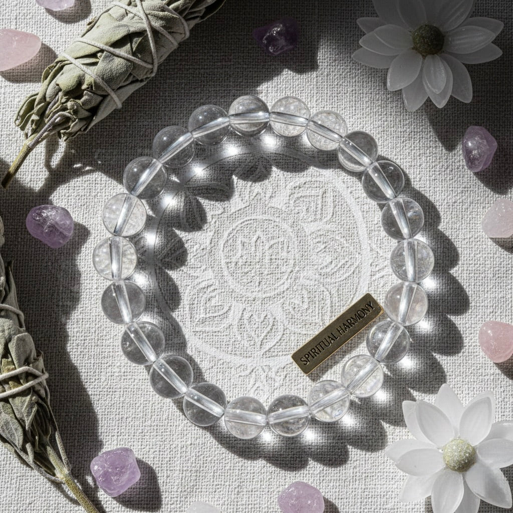 Clear Quartz Bracelet – Master Healer & Energy Amplifier