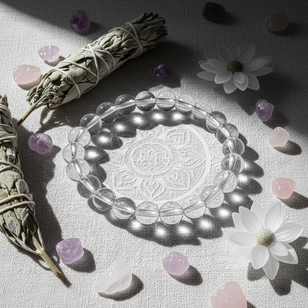 Clear Quartz Bracelet – Master Healer & Energy Amplifier
